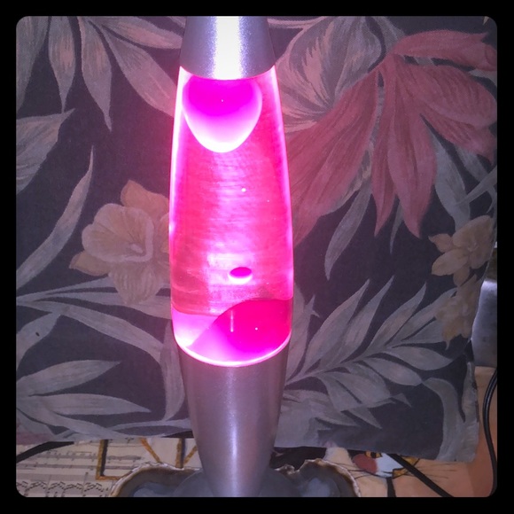 Easy Home Other - Motion ‘Lava’ Hot Pink Lamp with a tinge of Purple